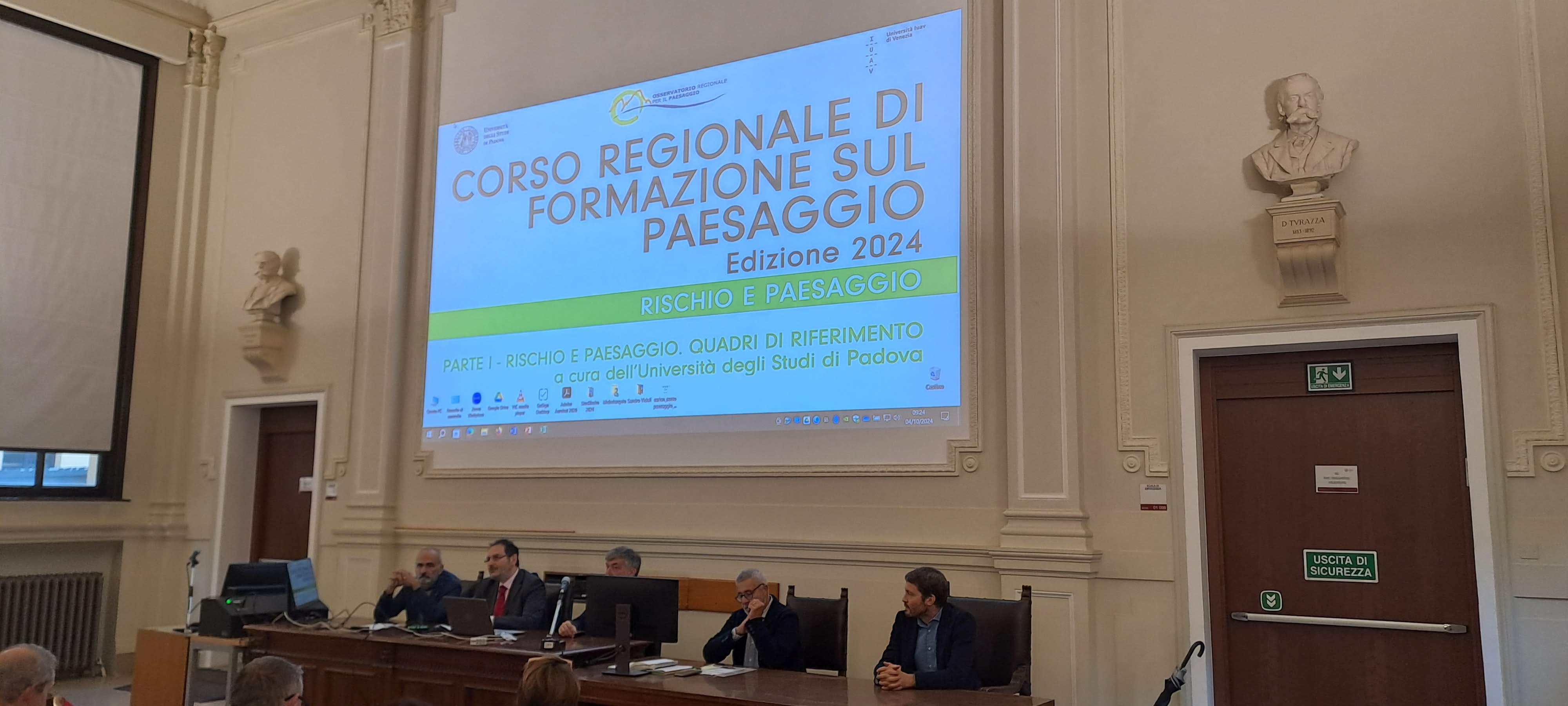 Giornata introduttiva del corso svolto nel 2024